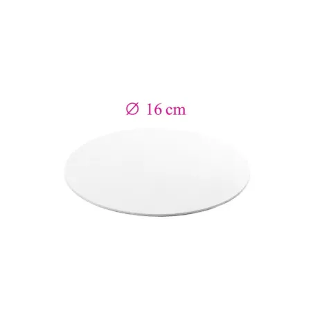 Cake Plate Round White Ø 16 cm