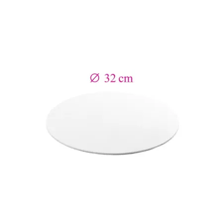 Piatto da torta rotondo bianco Ø 32 cm