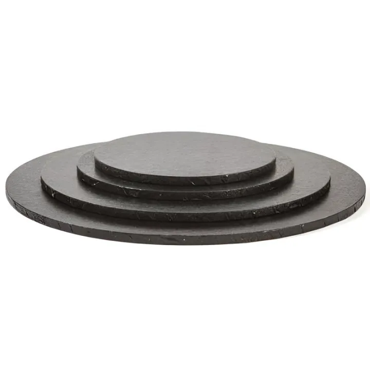 Plateau à tarte Rond extra fort Noir Ø 30 cm