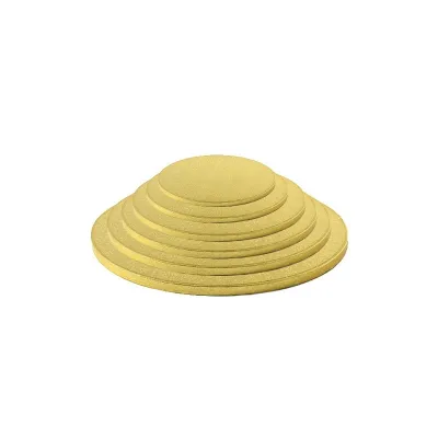 Tortenplatte Rund extra stark Gold Ø 20 cm