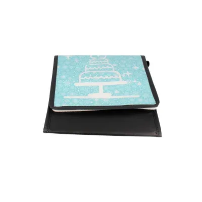 Cooler bag with base 25 x 22 x 15 cm for ice-cold transportation