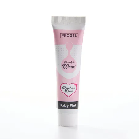 Progel gel color baby pink for macarons, creams & glazes