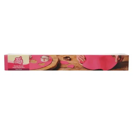 Copertura in pasta di zucchero rosa