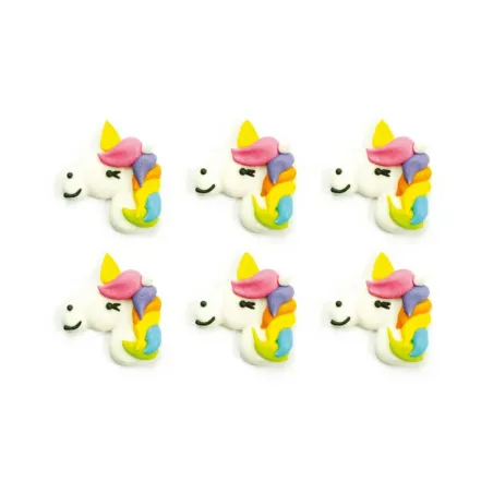 Decorazione di zucchero unicorno