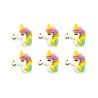 Decorazione di zucchero unicorno