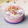 Cake topper Skye in carta commestibile, Ø 20 cm
