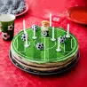 Cake topper in carta commestibile Campo da calcio, Ø 20 cm