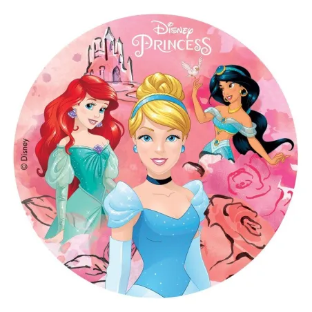 Dessus de gâteau en papier, Princesses, Ø 20 cm