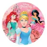 Dessus de gâteau en papier, Princesses, Ø 20 cm