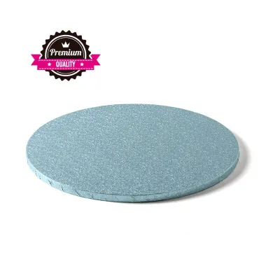 Tortenplatte Rund extra stark Hellblau Ø 30 cm