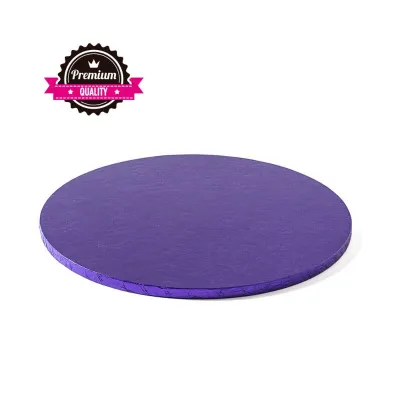 Tortenplatte Rund extra stark Violett Ø 30 cm