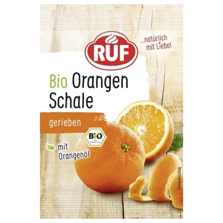 RUF Zeste d'orange bio 5 g – l'alternative pratique à l'orange fraîche | miniSchoggi
