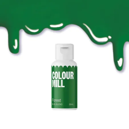 Colour Mill fat-soluble paste paint forest green, 20 ml