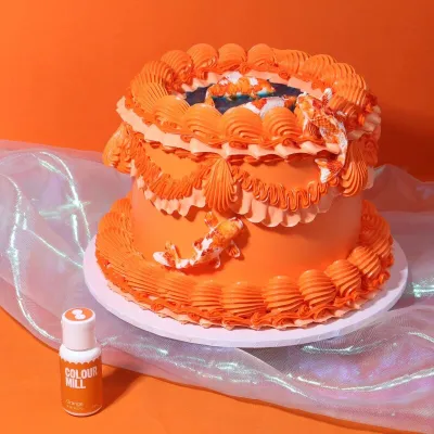 Colour Mill Fettlösliche Pastenfarbe Orange, 20 ml