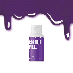 Colour Mill Pasta solubile nei grassi Colore viola, 20 ml