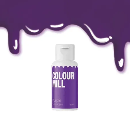 Colour Mill Colorante in Pasta Liposolubile Viola, 20 ml