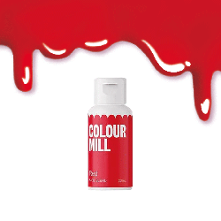 Colour Mill Fettlösliche Pastenfarbe Rot, 20 ml