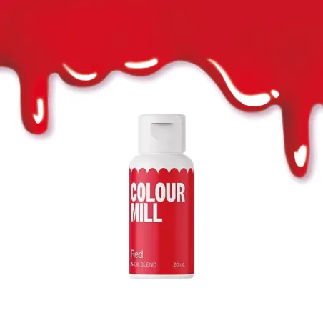 Colour Mill fat-soluble paste paint red, 20 ml