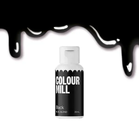Colour Mill encre en pâte liposoluble noire, 20 ml