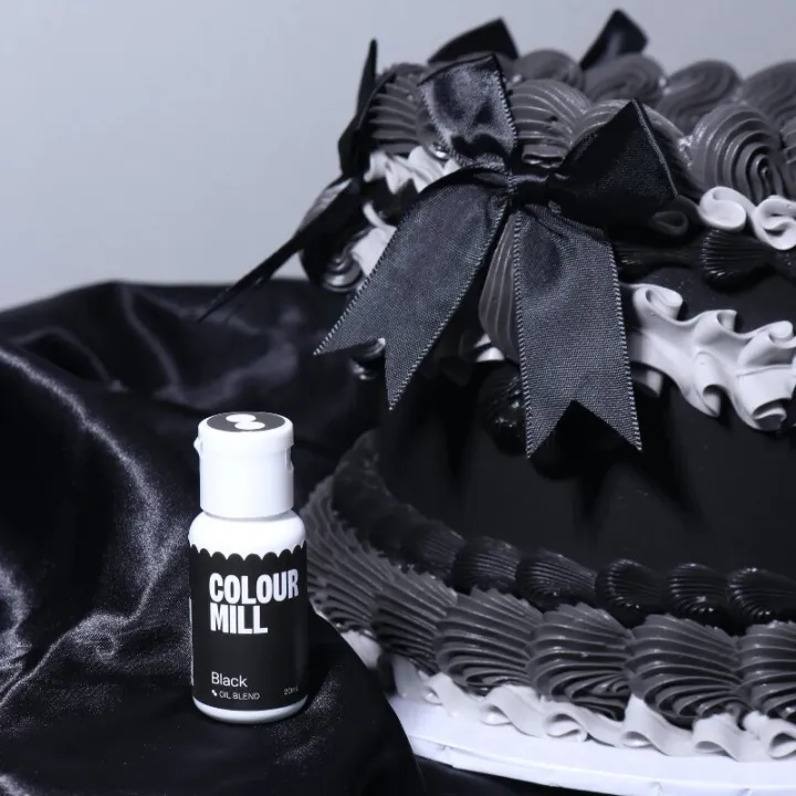 Colour Mill encre en pâte liposoluble noire, 20 ml