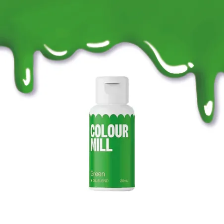 Colour Mill fat-soluble paste paint green, 20 ml