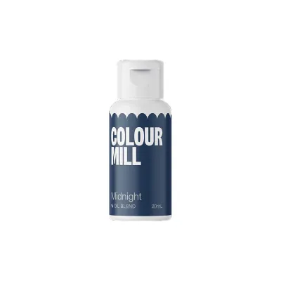 Colour Mill Fettlösliche Pastenfarbe Mitternacht, 20 ml