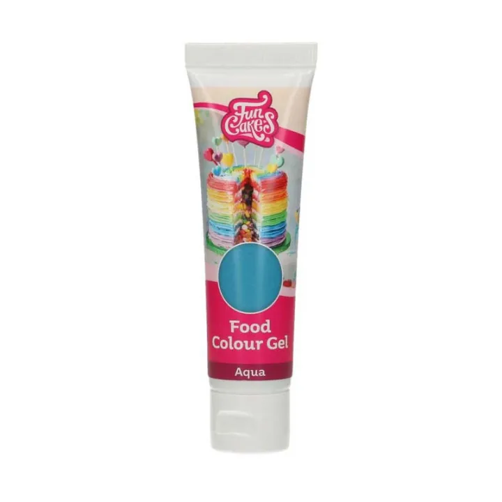 FunCakes Colorant alimentaire gel Aqua, 30 g