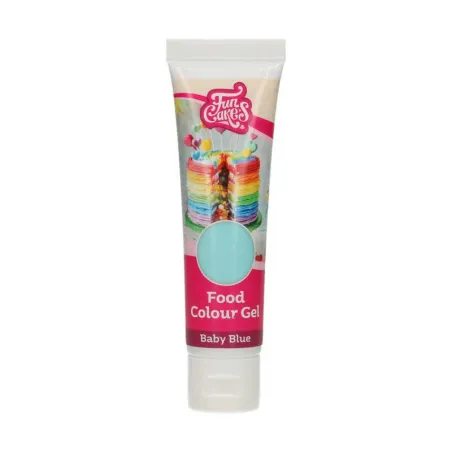 FunCakes Colorant alimentaire gel Baby Blue, 30 g