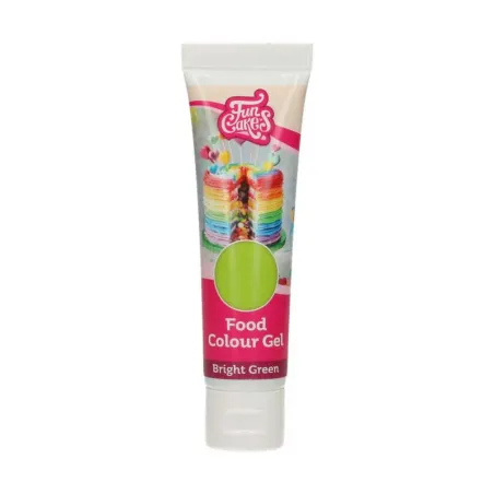 FunCakes gel food coloring Bright Green, 30 g