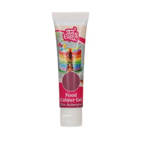 FunCakes gel food coloring Chic Aubergine, 30 g