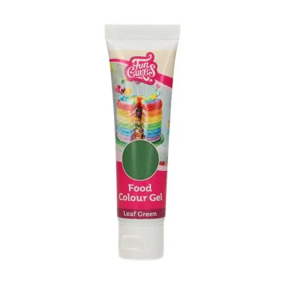FunCakes Gel-Lebensmittelfarbe Leaf Green, 30 g