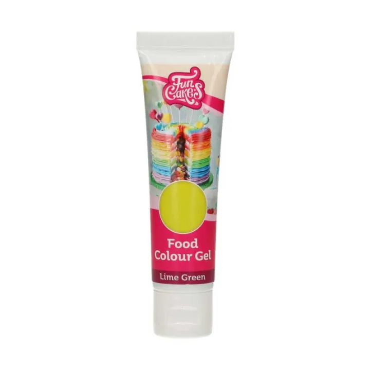 FunCakes Gel-Lebensmittelfarbe Lime Green, 30 g