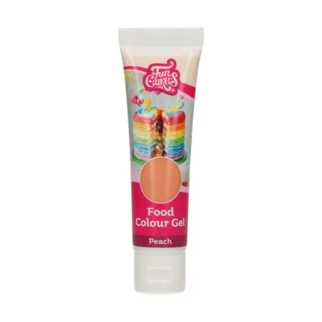 FunCakes gel food coloring Peach, 30 g