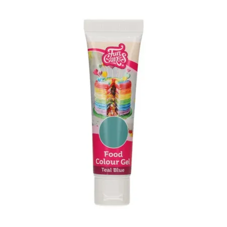 FunCakes gel food coloring Teal Blue, 30 g