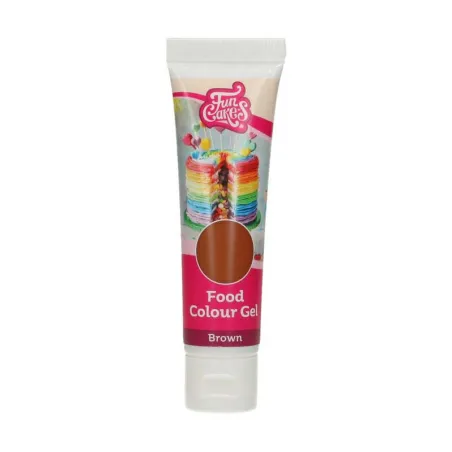FunCakes gel food coloring brown, 30 g