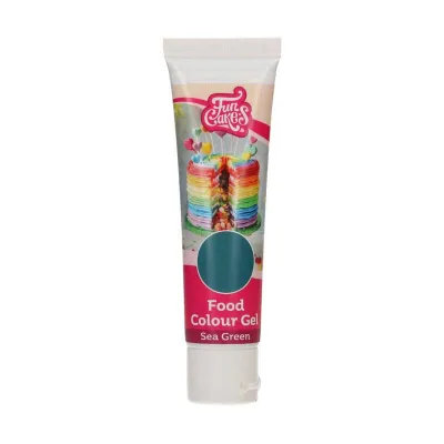 FunCakes Gel-Lebensmittelfarbe Meergrün, 30 g