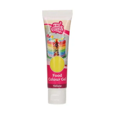 FunCakes Gel-Lebensmittelfarbe Gelb, 30 g