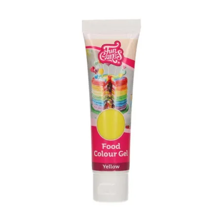 FunCakes colorante alimentare in gel giallo, 30 g
