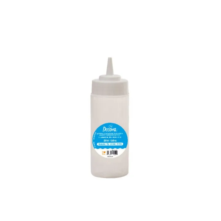 Bottiglia di plastica con beccuccio Ø 4 mm, 250 ml