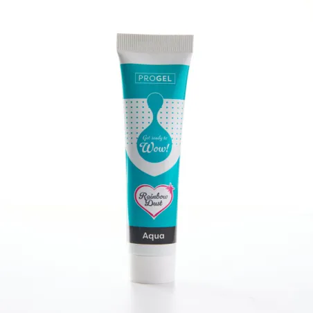 Progel Colorante in Gel Aqua Blue, 25 g