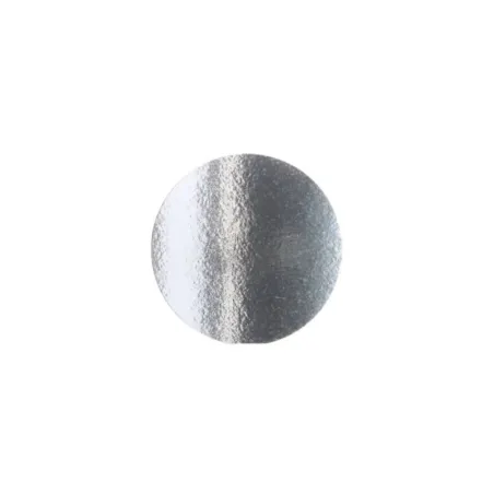 Thin cake plate, round Ø 20 cm, silver and gold