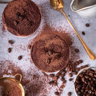 Cocoa powder lightly de-oiled, 125 g – full-bodied organic baking cocoa from RUF | miniSchoggi
