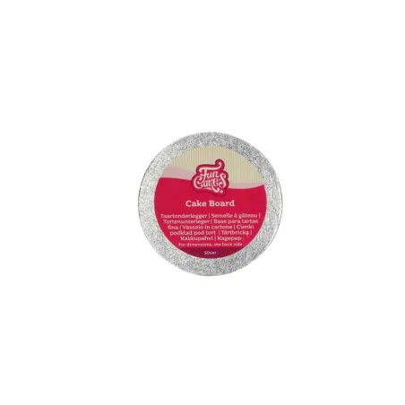 Plateau à tarte rond Ø 15 cm, argent