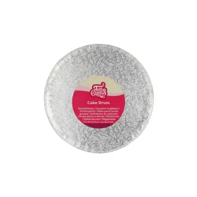 Tortenplatte rund Ø 20 cm, Silber