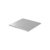 Cake plate square 20 cm, silver