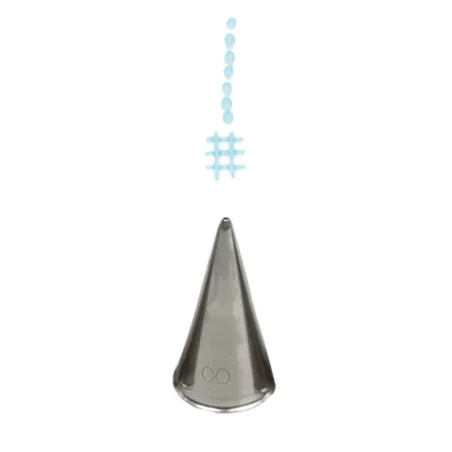 Perforated nozzle 0.7 mm for great cake decorations and pastries
