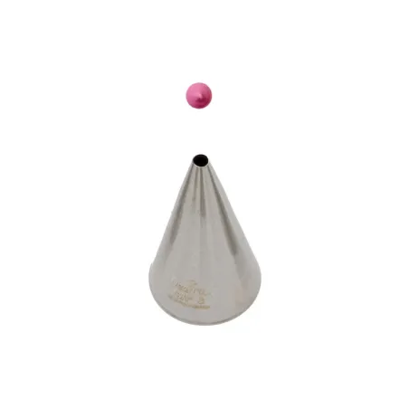 Douille perforée de 3 mm pour de superbes décorations de gâteaux et pâtisseries