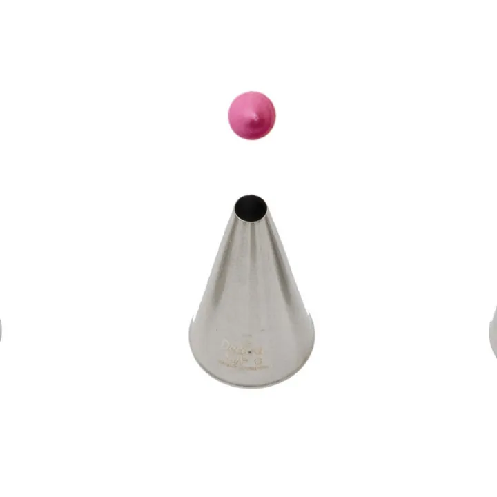6 mm perforated nozzle for great cake decorations and pastries