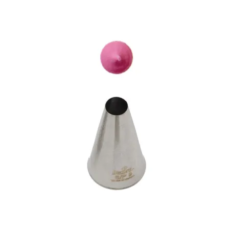9 mm perforated nozzle for great cake decorations and pastries