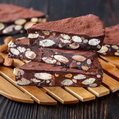 RUF Nuss-Nougat 125 g – melt-in-the-mouth hazelnut Nougat for fillings and Pralines | miniSchoggi